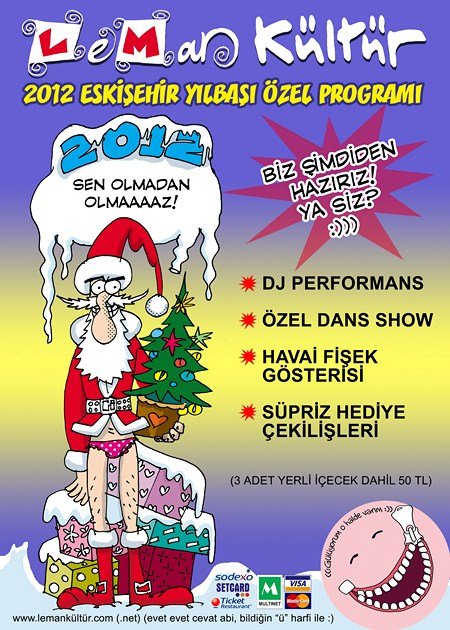 Leman Kültür Eskişehir 2012 Yılbaşı Programı