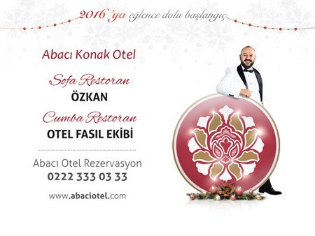 Abacı Konak Otel Yılbaşı Programı 2016