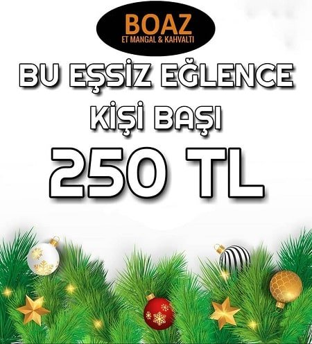 Boaz Et Mangal Eskişehir 2019 Yılbaşı