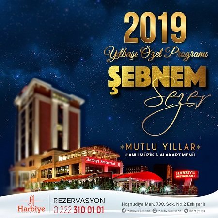 Harbiye Restoran Yılbaşı Programı 2019