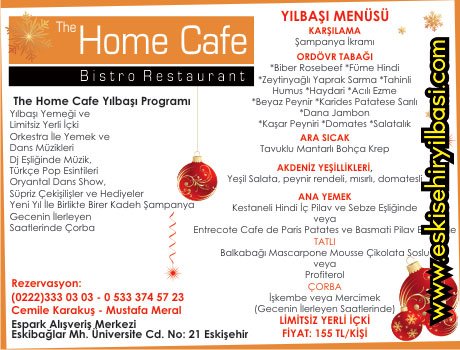 The Home Cafe 2011 Yılbaşı Programı