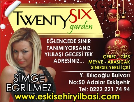 Twentysix Cafe & Bar 2011 Yılbaşı Programı