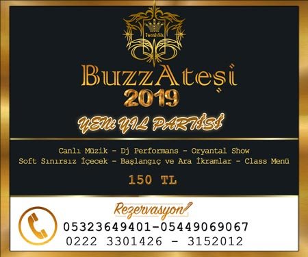 Buzz Ateşi Yılbaşı Programı 2019