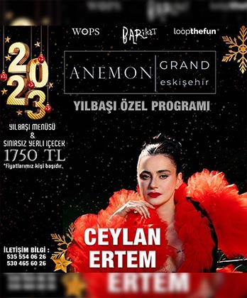 Anemon Otel Yılbaşı Programı 2023