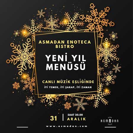 Asmadan Restaurant Eskişehir Yılbaşı 2020