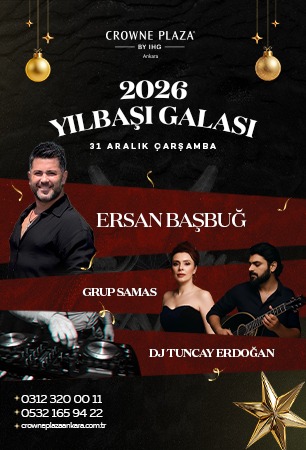 Crowne Plaza Ankara 2026 Yılbaşı