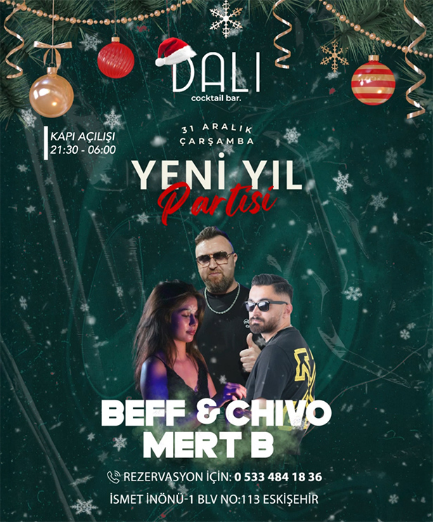 Dali Eskişehir 2026 Yılbaşı