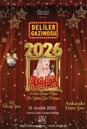 Divan Hotel Ankara 2026 Yılbaşı