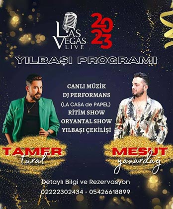 Las Vegas Live Eskişehir Yılbaşı 2023