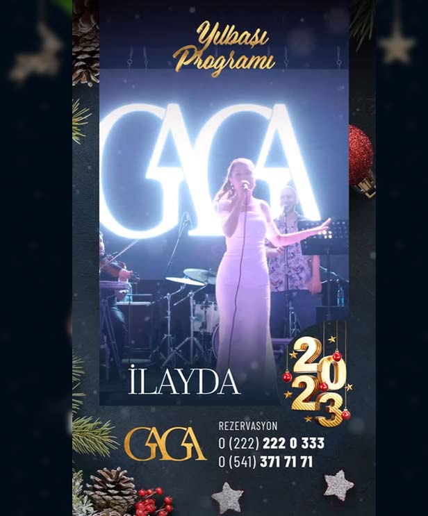 Gaga Eskişehir Yılbaşı Programı 2023