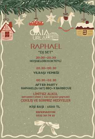 Gaia Urla Yılbaşı 2026