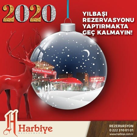 Harbiye Restaurant Eskişehir Yılbaşı 2020