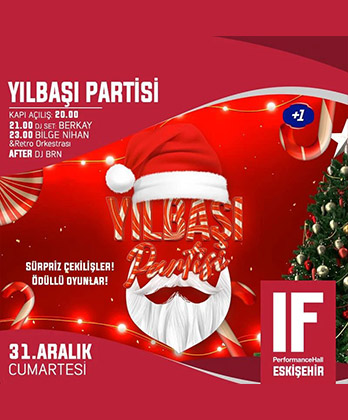 IF Performance Hall Eskişehir Yılbaşı Programı 2023