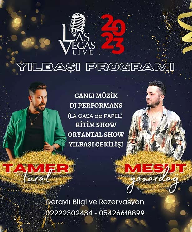 Las Vegas Live Eskişehir Yılbaşı 2023