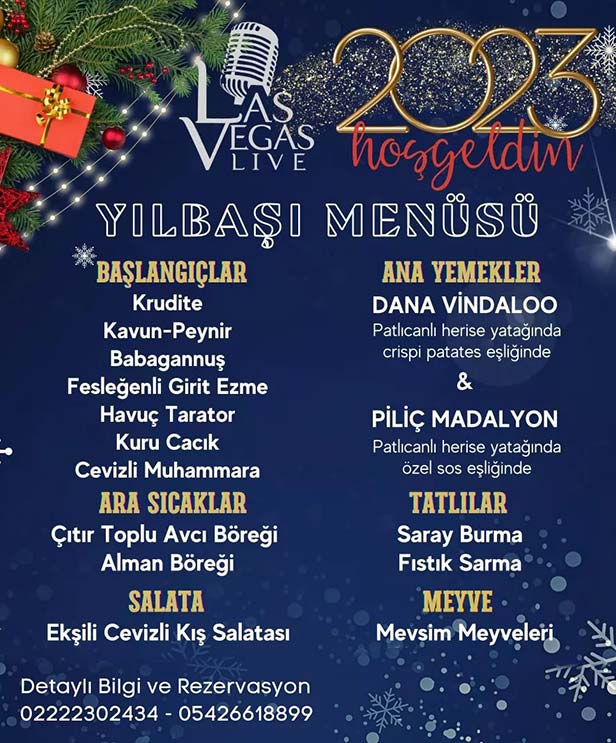 Las Vegas Live Eskişehir Yılbaşı 2023
