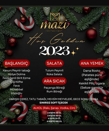 Mazi Eskişehir Yılbaşı Programı 2023