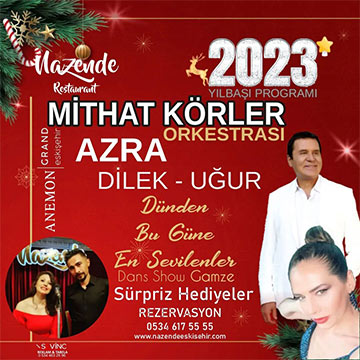 Nazende Eskişehir Yılbaşı 2023