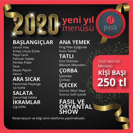 Paşa Lokal Yılbaşı Programı 2020