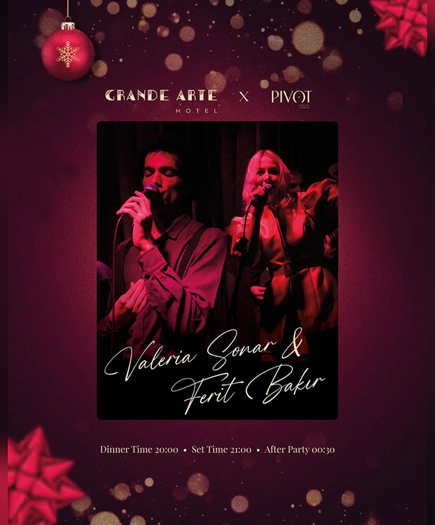 Grande Arte & Pivot Pub Eskişehir 2026 Yılbaşı