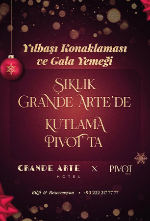 Grande Arte & Pivot Pub Eskişehir 2026 Yılbaşı